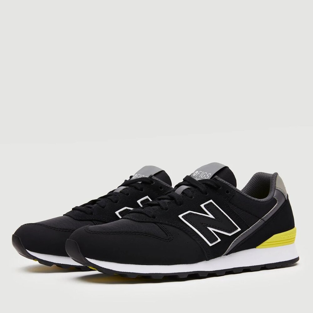 FIGS | New Balance 996 Women's | Size: 9M / Black/Yellow
